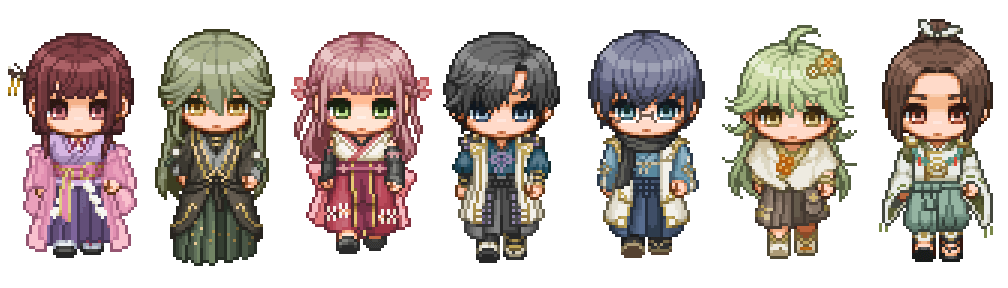 ドット絵キャラクターズ